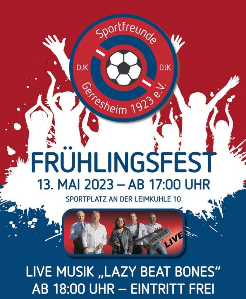 Mai Sportfreunde Fr Hlingsfest Sportfreunde Gerresheim Aus D Sseldorf